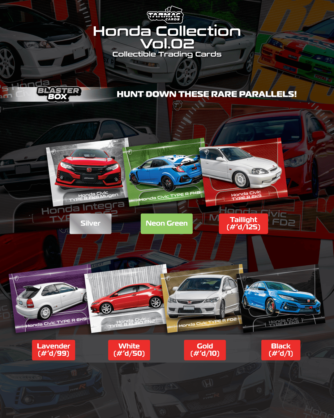 Honda Collection Vol.02 Blaster parallel card guide
