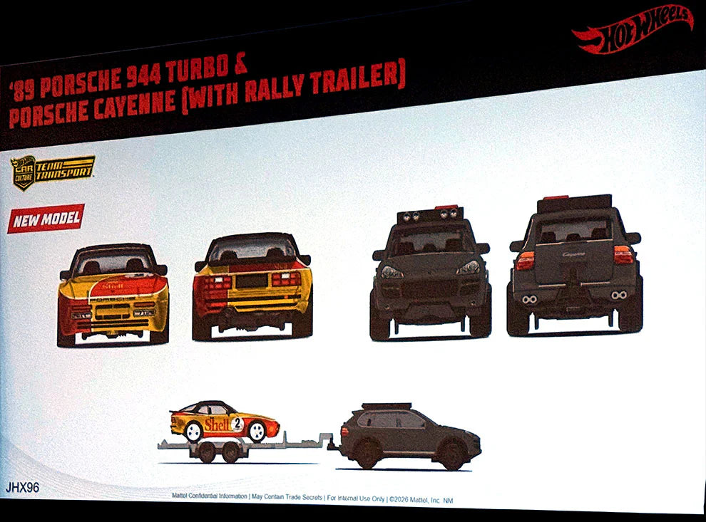 Hot Wheels Team Transport 2026 Mix 4M 1:64 Premium Case of 4 – Hot