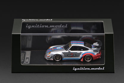 Ignition Model 1:64 RWB 993 Silver – IG4213 – model with display case