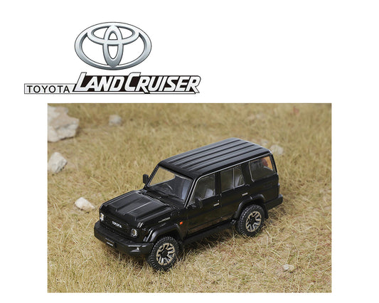 GCD 1:64 Toyota Land Cruiser (J76) 2023 RHD – Black - 76 Series