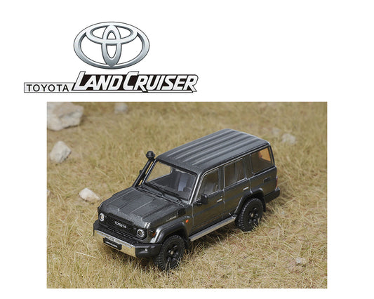 GCD 1:64 Toyota Land Cruiser (J76) 2023 LHD – Grey - 76 Series