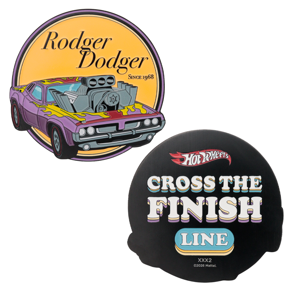 Hot Wheels - Limited Edition Rodger Dodger Medallion