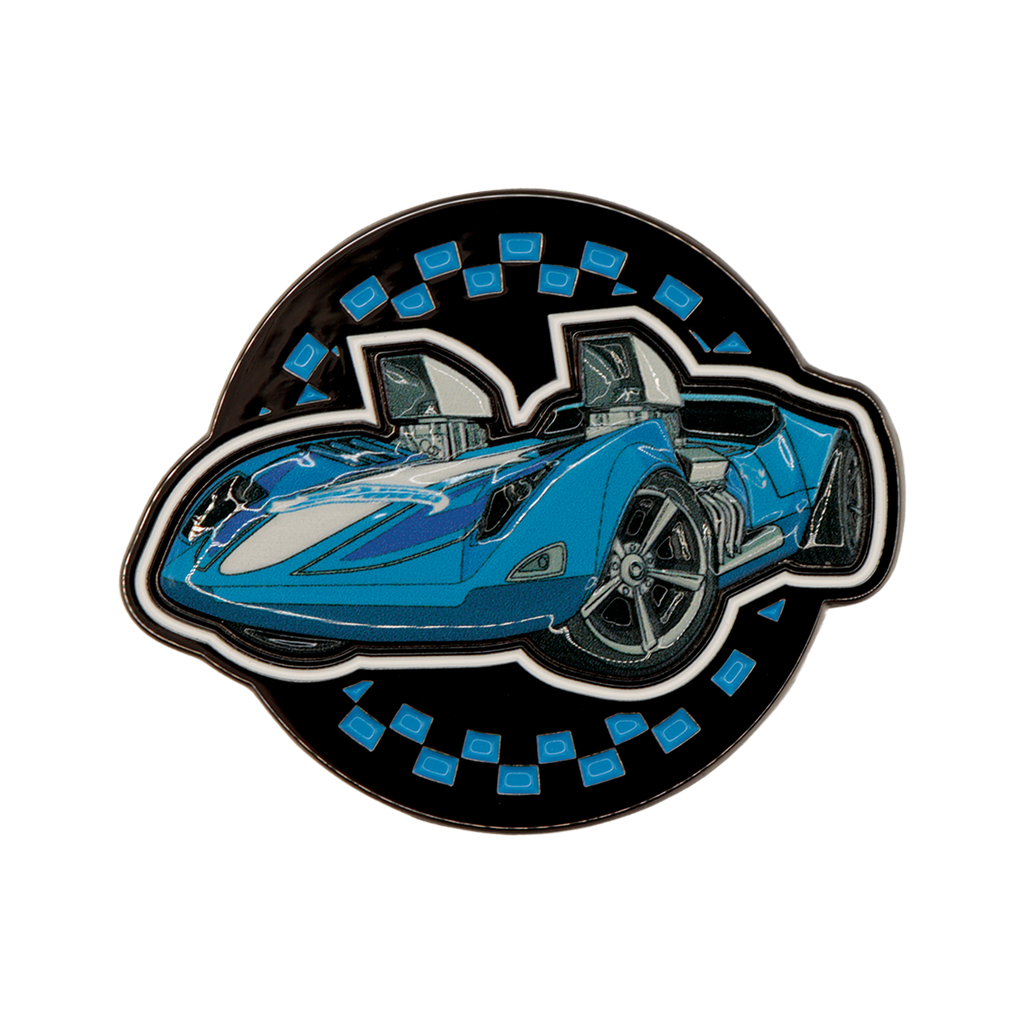 Hot Wheels - Mystery Pin Badges CDU Containing 12 Packs