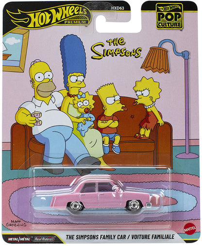 Hot Wheels Pop Culture 2026 Mix 5S - Stranger Things, The Simpsons, Good Dinosaur, Onward