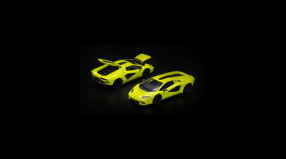 Pop Race Lamborghini Countach LPI 800-4 Verde Themis 1:64 — additional view