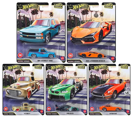 Hot Wheels Boulevard 2026 Mix 5K 161-165 Premium 1:64