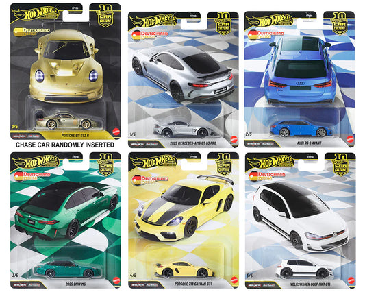 Hot Wheels Car Culture 2026 Mix 8W – Deutschland Design – 1:64 Premium