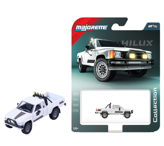 Majorette Collection Series 4 - Toyota Hilux SR5 1985 White