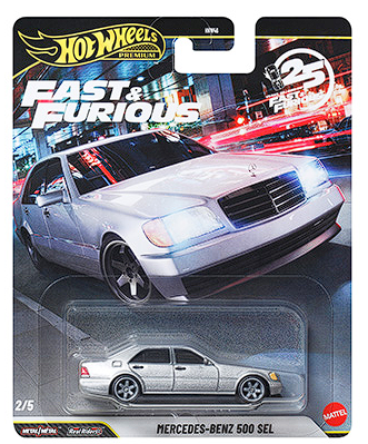 Hot Wheels 2026 - Fast & Furious 25th Anniversary Premium - Mix 1N