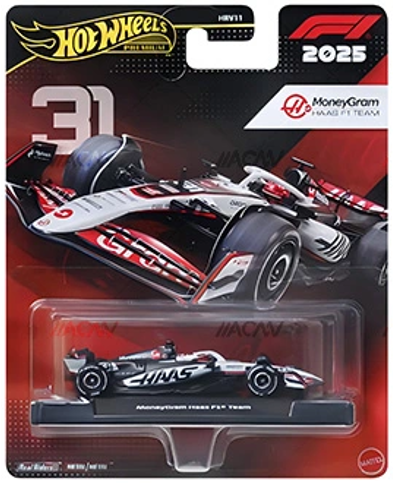 Hot Wheels F1 Formula 1J - Mix 1 2026 (2025 Livery)