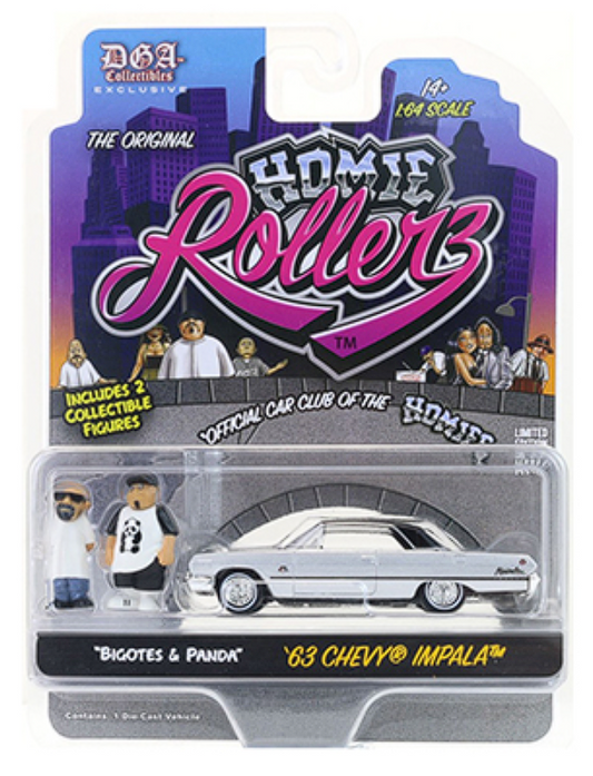 Greenlight x DGA 1:64 Homie Rollerz 2025 Series 1 Lowriders