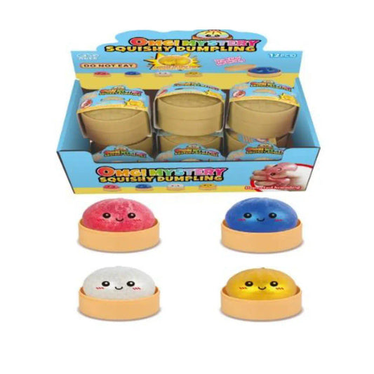 Squishy Mystery Bead 8.5cm Dumpling Assorted Fidget Toy