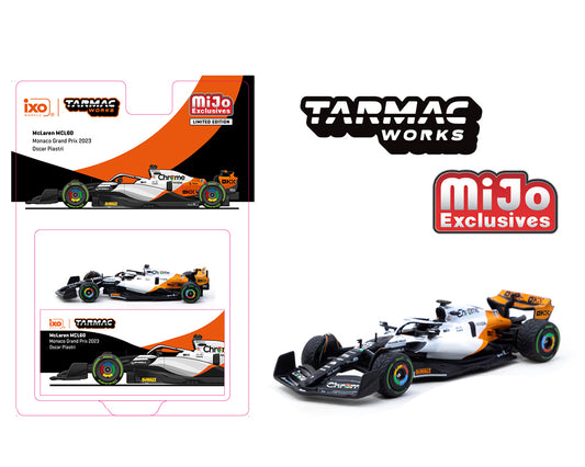 Tarmac Works 1:64 McLaren MCL60 Monaco GP 2023 Oscar Piastri - Mijo Exclusives