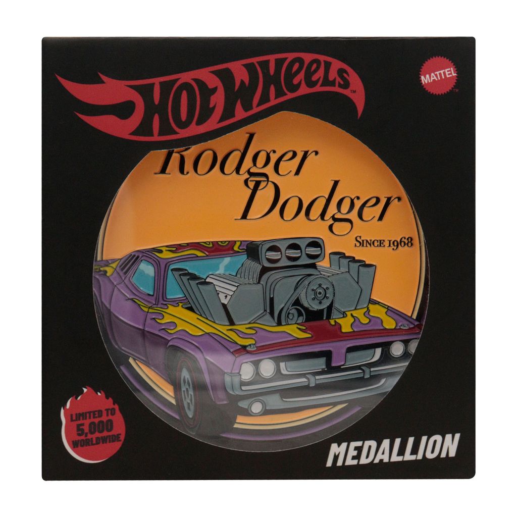 Hot Wheels - Limited Edition Rodger Dodger Medallion – Hot Match