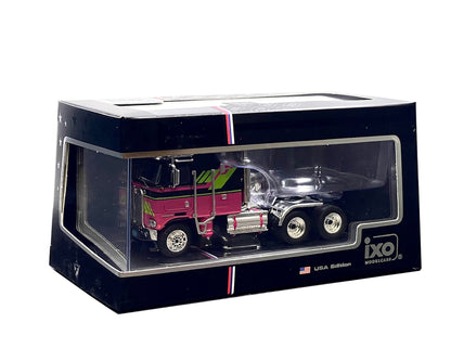IXO Models 1:64 1976 Kenworth K100 Aerodyne – Black and Pink