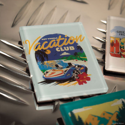 Hot Wheels - Set of Four Location Magnets