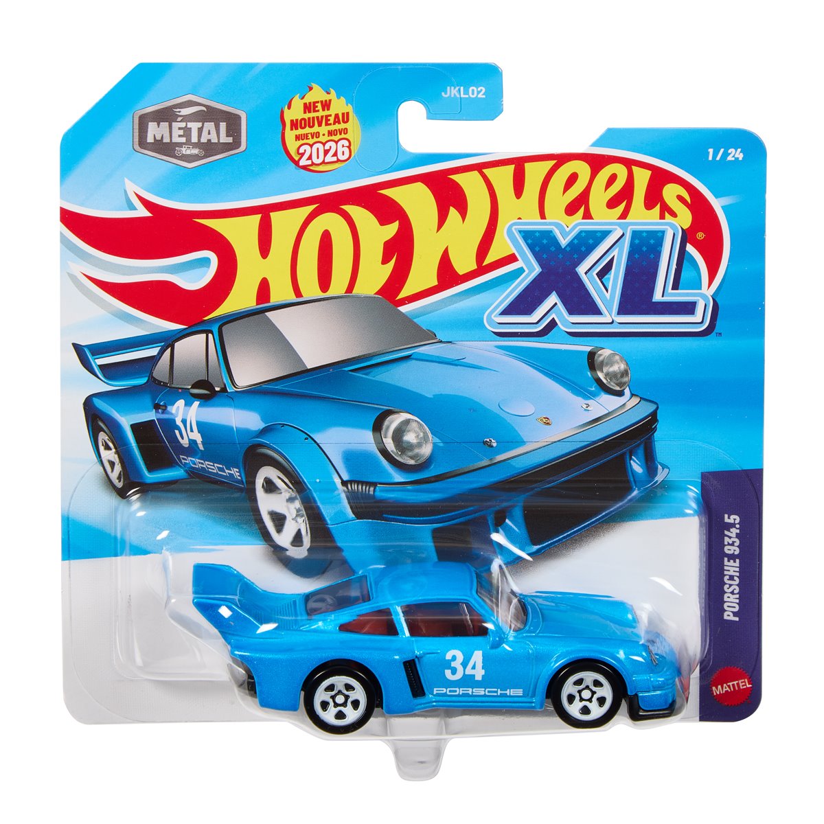 Hot Wheels XL Vehicles 1:43 Scale 2026 Mix 1 Case of 6 – Hot Match