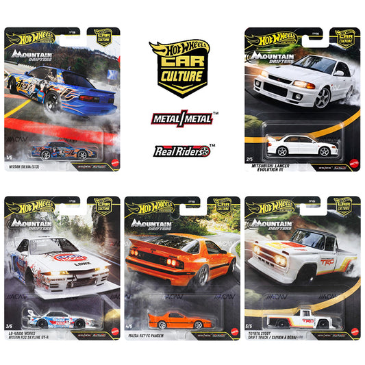 Hot Wheels Car Culture 2027 - Mountain Drifters - Mix 1A