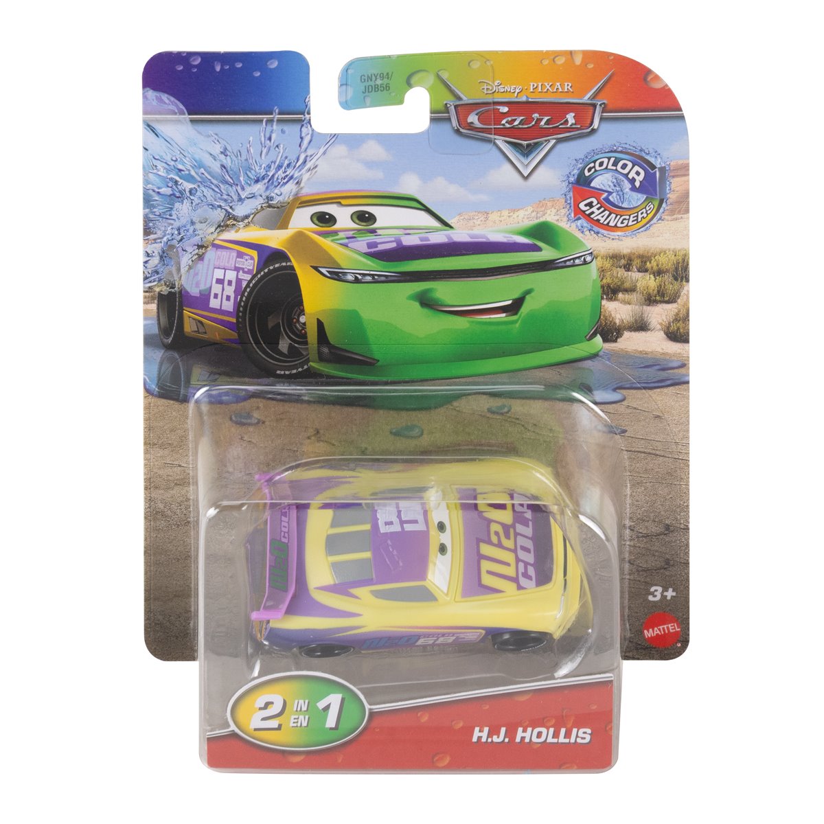 Cars Color Changers 1:55 Scale 2025 Wave 2G Set of 8 – Hot Match