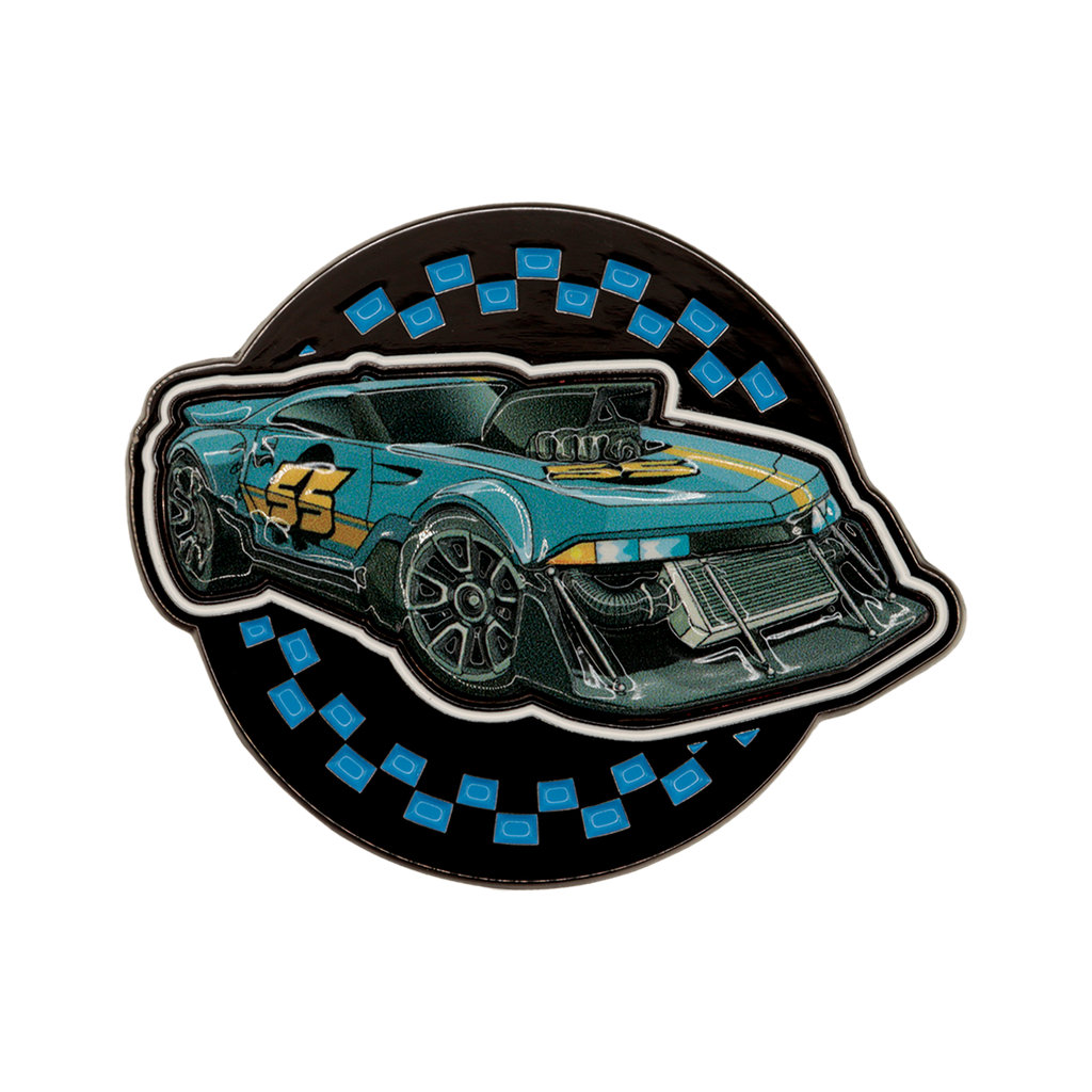 Hot Wheels - Mystery Pin Badges CDU Containing 12 Packs