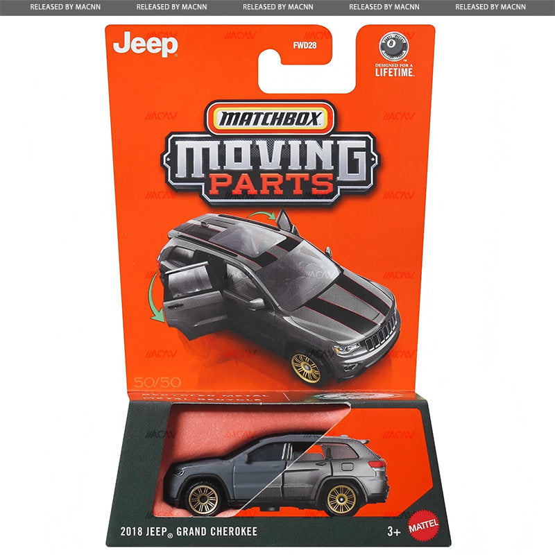 Matchbox Moving Parts 2026 Mix 6P Vehicles Case of 8