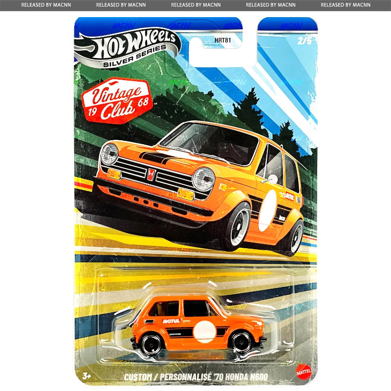 Hot Wheels Vintage Club 2026 Grand Prix Mix 2J - Set of 5