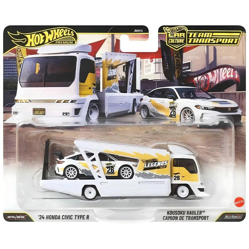Hot Wheels Legends Tour 2026 - Team Transport - '24 Honda Civic Type R with Kousoku Hauler
