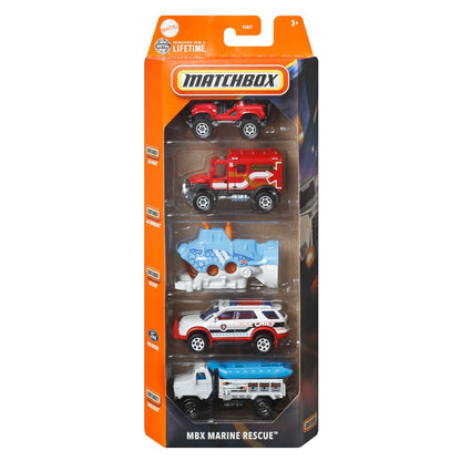 Matchbox Car Collection 5-Pack 2025 Mix 4 Vehicle Case of 12