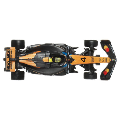 Hot Wheels Formula 1 Mclaren Lando Norris #4 Premium 1:64 Vehicle (2025 Livery) F1