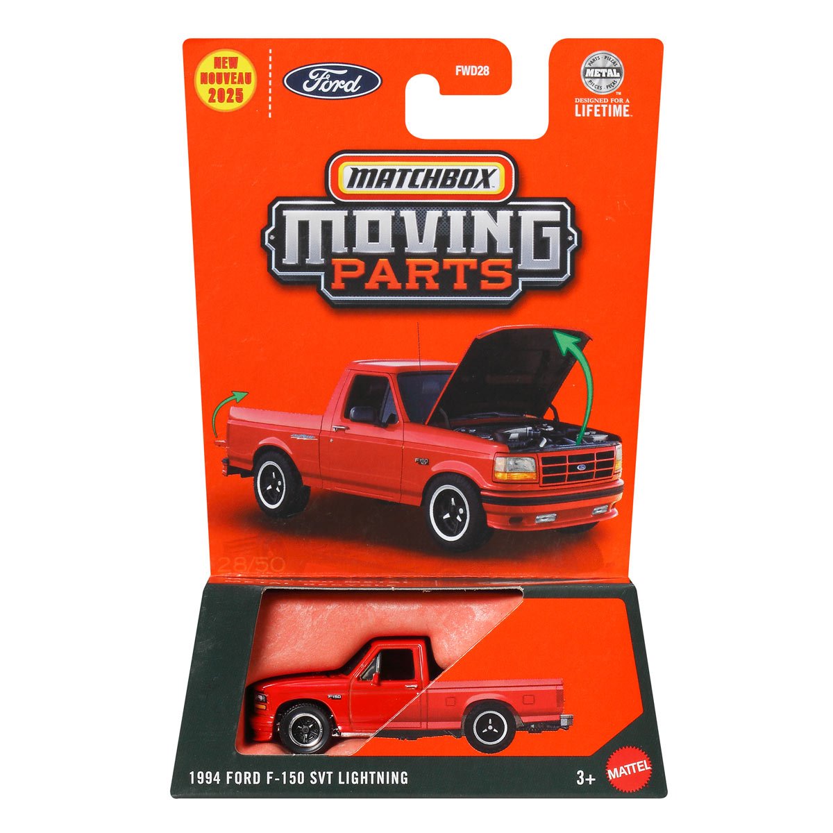 Matchbox Moving Parts 2025 Mix 7G Vehicles