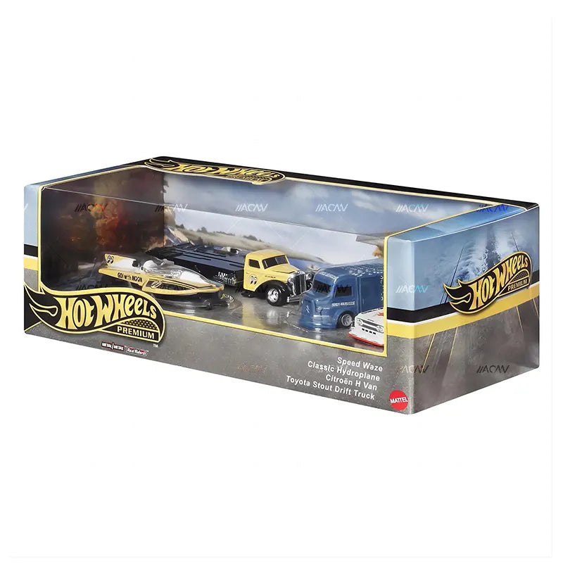 100% ホットウィール MOON Equipped truck set Hot Wheels Premium Box
