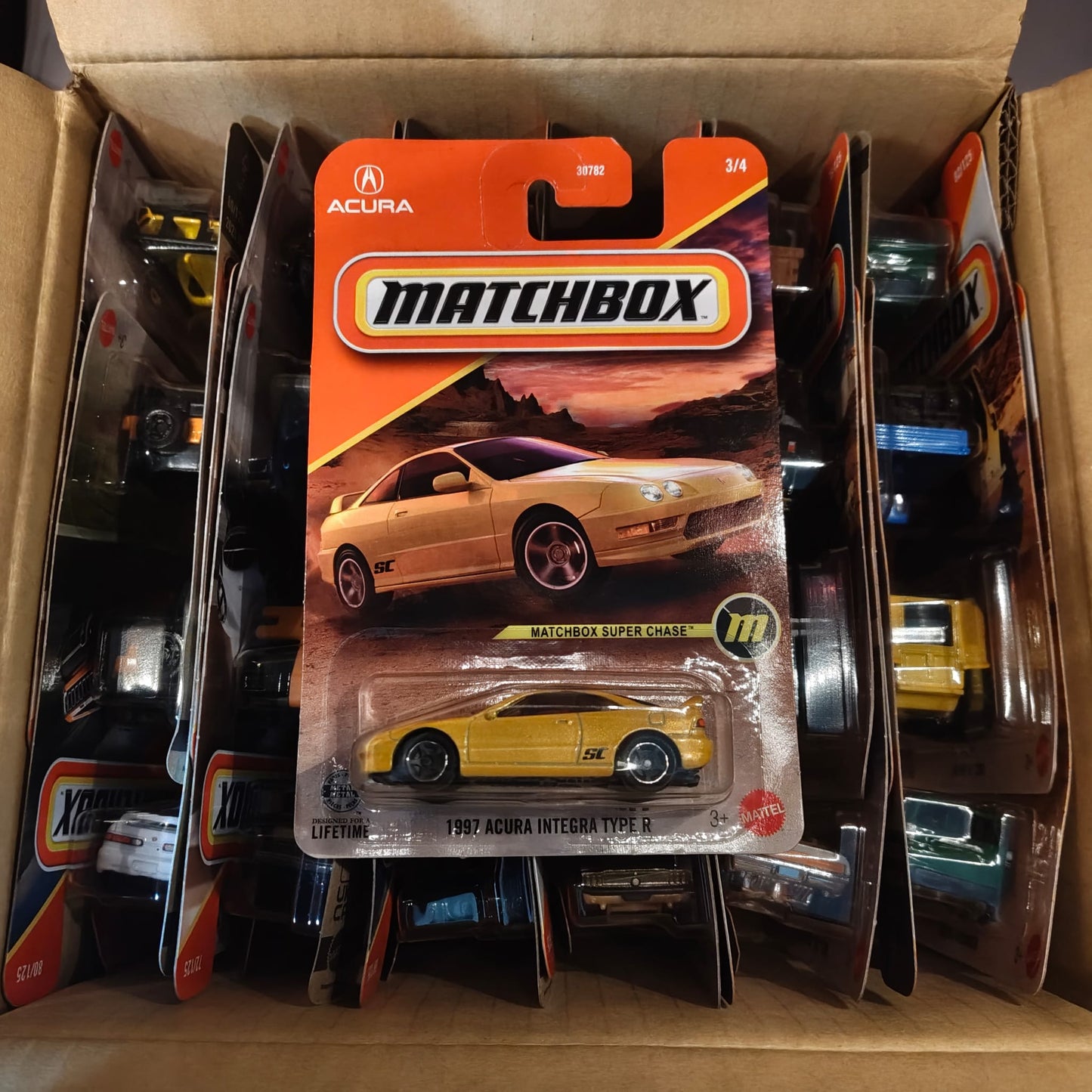 Matchbox Car Collection 2026 Mix 7H Case of 24 (includes Superchase Integra) - Long Card