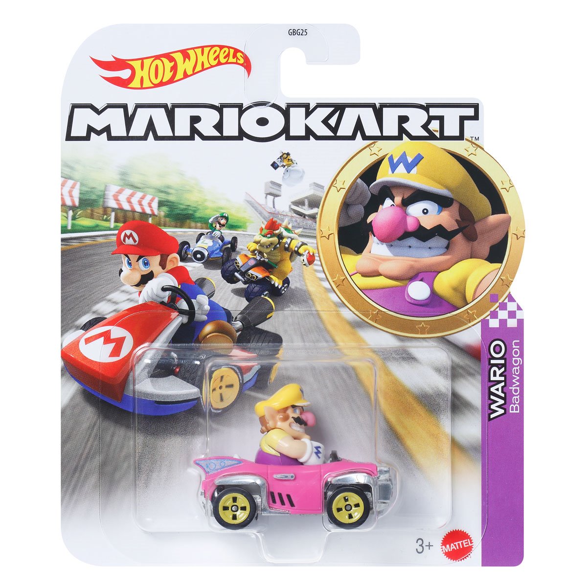Mario Kart Hot Wheels 2025 Mix 6T - Set of 8 Cars