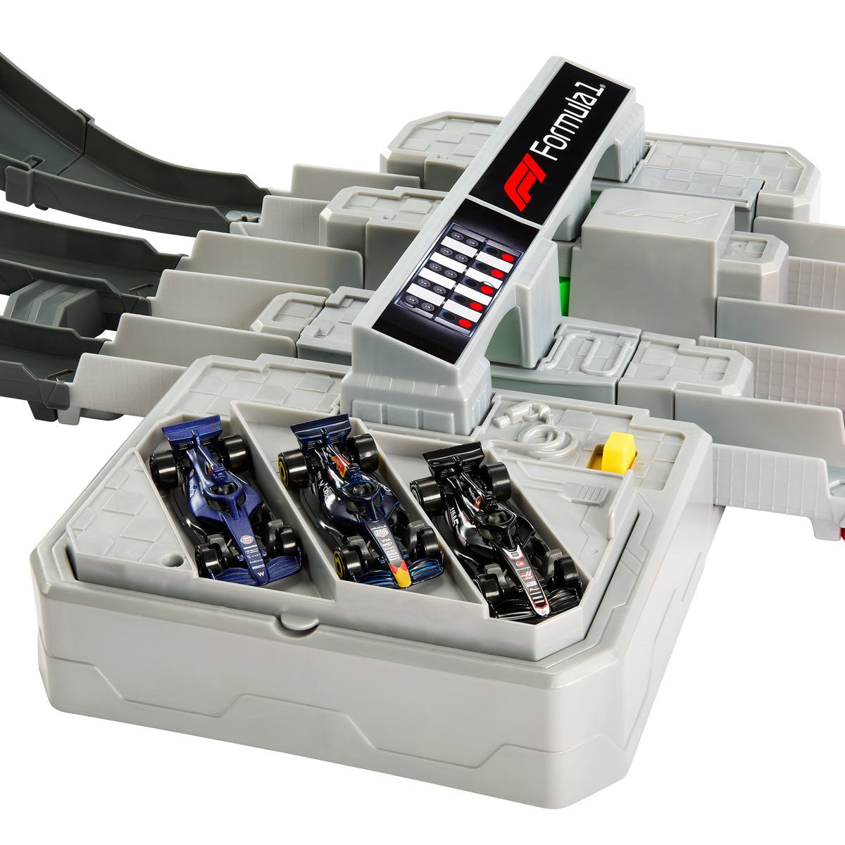 Hot Wheels Racing Formula 1 Grand Prix Trackset with Vehicles F1