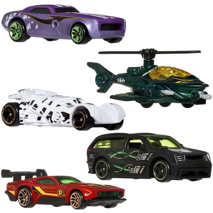 Hot Wheels Batman Themed 2026 Mix 1S - Set of 5