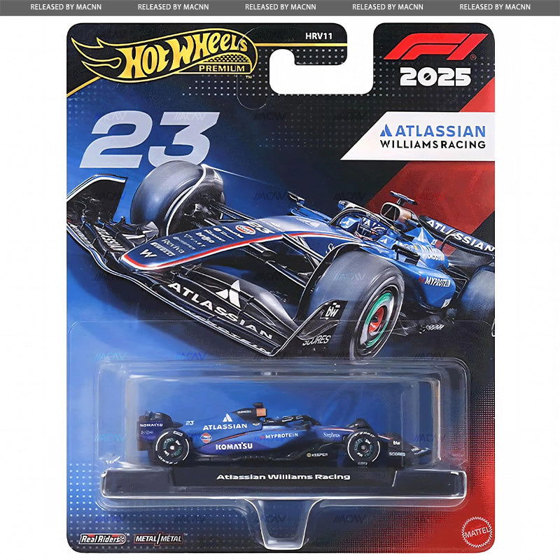 Hot Wheels Formula 1 F1 2026 Mix 4M Vehicle Case of 8 Ferrari (2025 Livery)