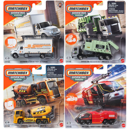 Matchbox Real Working Rigs 2026 Wave 1G Case of 6