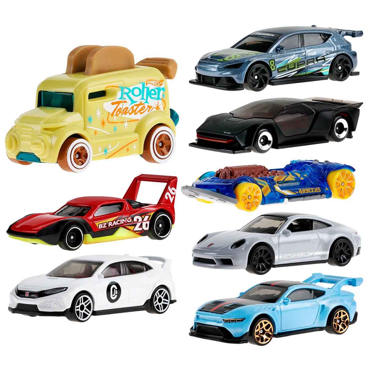 Hot Wheels Basic Car 2026 Wave 2B Case of 72 - US Card (Chance of Super Treasure Hunt)