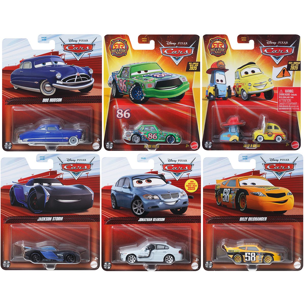 Cars Character Cars 2025 Mix 10X