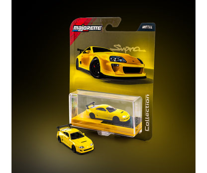 Majorette Collection Series 1995 Toyota Supra MK4 Yellow 1:64