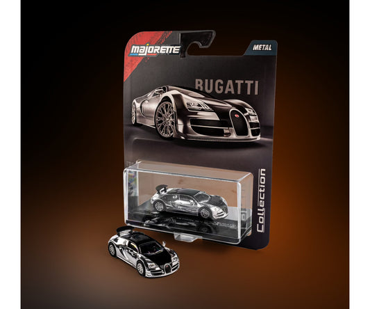 Majorette Collection Series 2005 Bugatti Veyron 16.4 Super Sport Silver 1:64