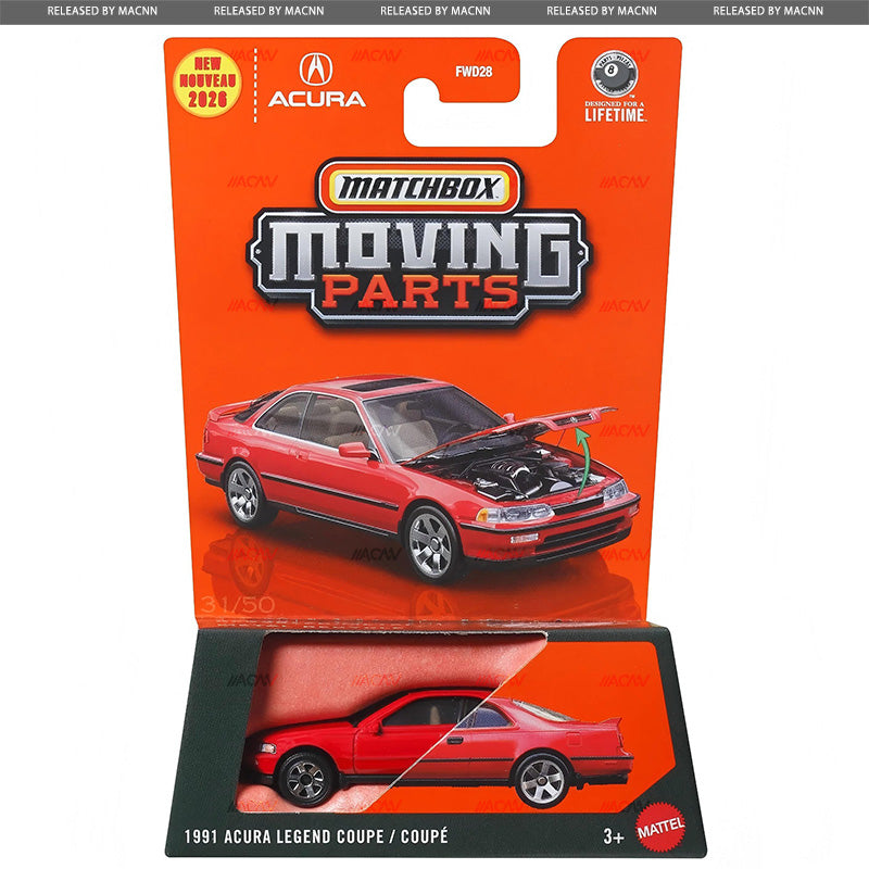 Matchbox Moving Parts 2026 Mix 6P Vehicles Case of 8 – Hot Match
