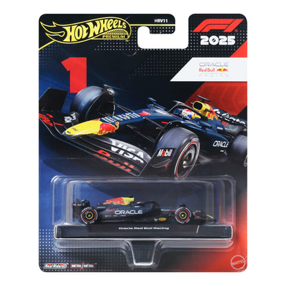 Hot Wheels Formula 1 Oracle Red Bull Max Verstappen #1 Premium 1:64 Vehicle (2025 Livery)