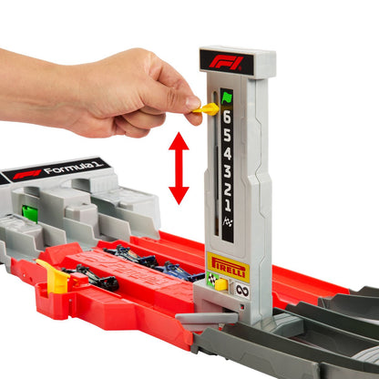 Hot Wheels Racing Formula 1 Grand Prix Trackset with Vehicles F1