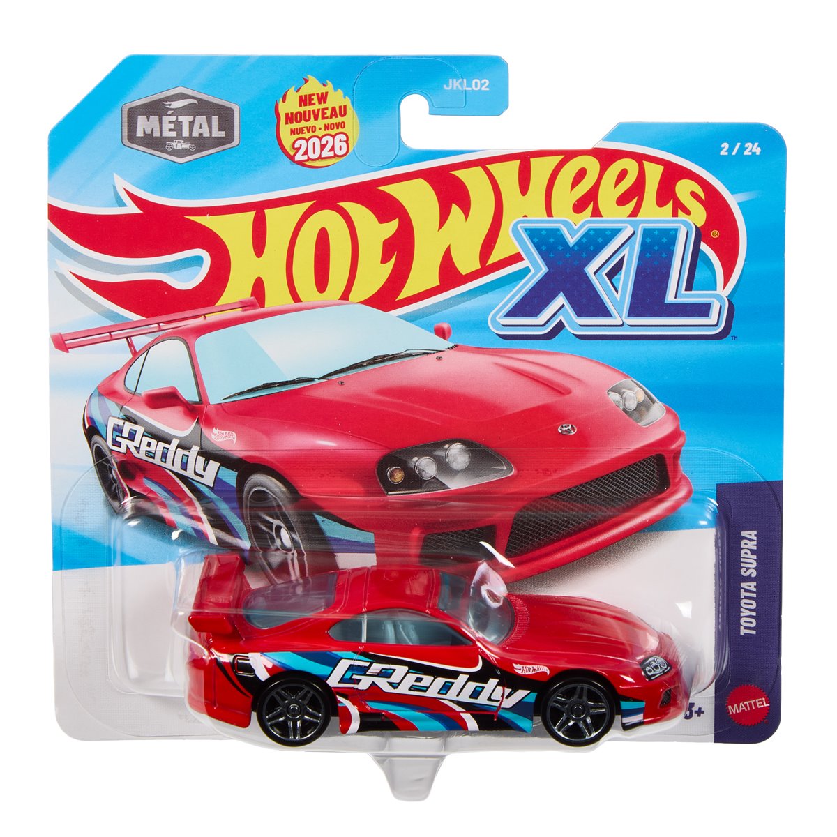 Hot Wheels XL Vehicles 1:43 Scale 2026 Mix 1 Case of 6 – Hot Match