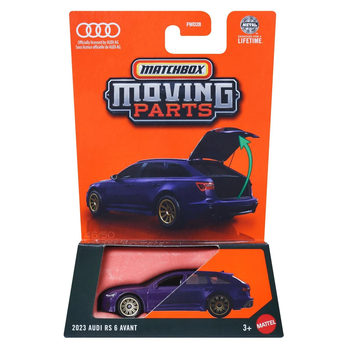 Matchbox Moving Parts 2025 Mix 6F Vehicles