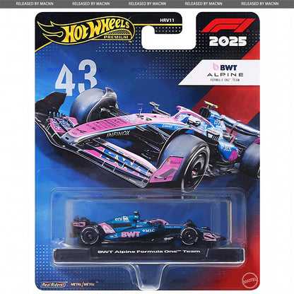 Hot Wheels Formula 1 F1 2026 Mix 4M Vehicle Case of 8 Ferrari (2025 Livery)