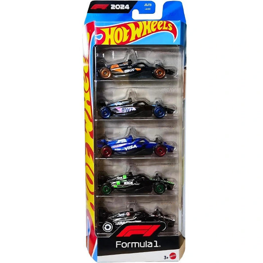 Hot Wheels Formula 1 F1 5-Pack Race Team (2024 Car Livery)