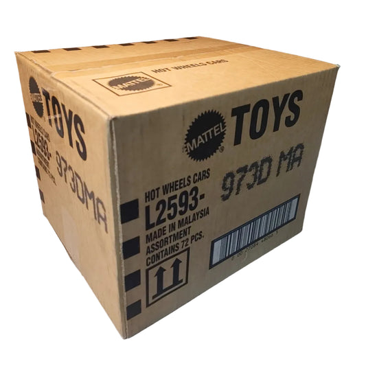 Hot Wheels Basic Car 2026 Wave 4D Case of 72 - US Card (Chance of Super Treasure Hunt)