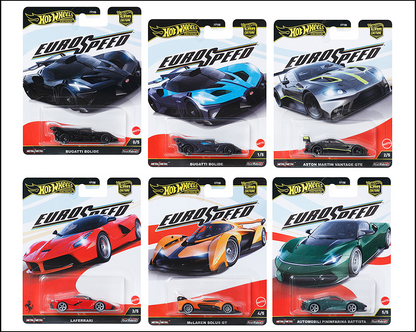 Hot Wheels Car Culture 2025 - Euro Speed - Mix 6L